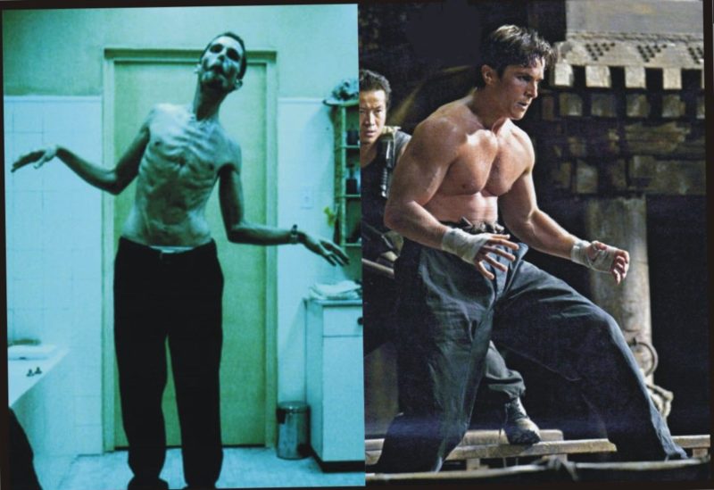 Christian Bale's weight changes photo